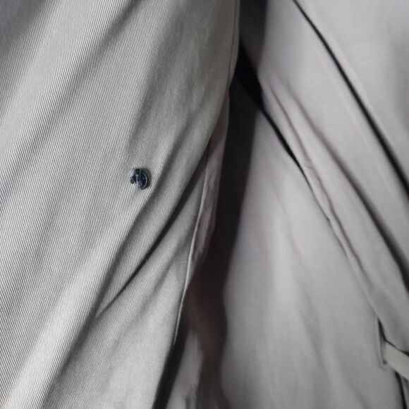 All Saints olive green coat size large - Picture 7 of 12